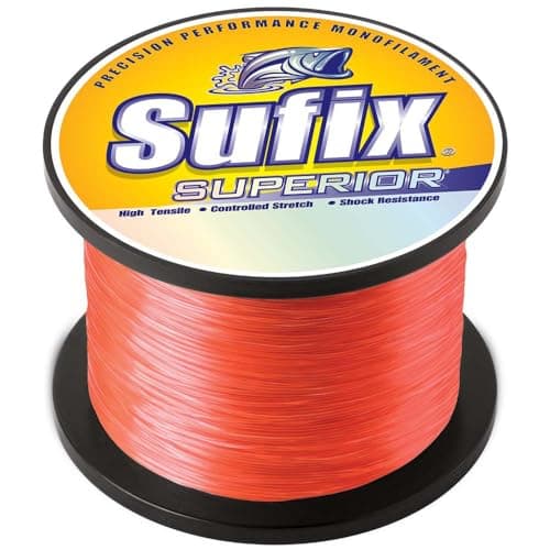 Sufix Superior 12 lb Neon Fire - 1100 Yds
