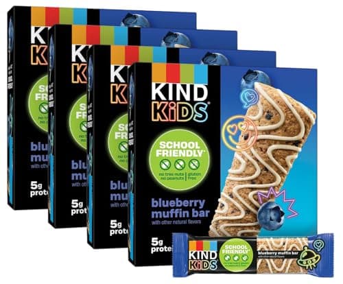 KIND Kids Snacks, Blueberry Mu...and Oats, 5g Protein, 40 Count