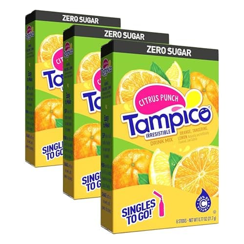 Tampico Singles To Go Drink Mi...Go Water Enhancers (Pack of 3)