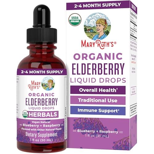MaryRuth Organics Elderberry Liquid Drops Only $9 Shipped w/ Prime + More!