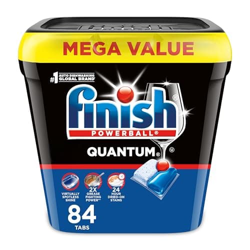 84-Count Finish Quantum Dishwasher Detergent Pods $14.48 with S&S