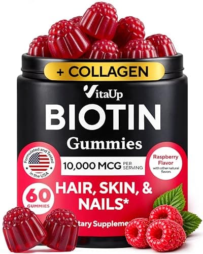 VitaUp Biotin Gummies 60-Count Just $12.96 on Amazon | Tons of 5-Star Reviews