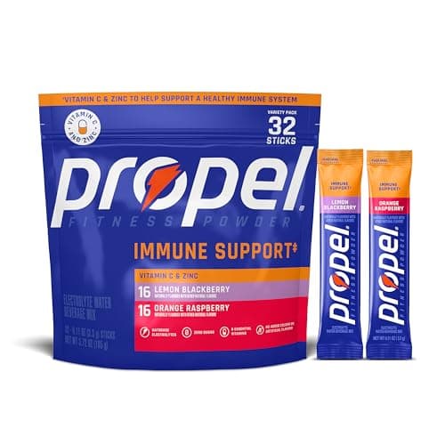 32-ct Propel Immune Support Electrolyte Powder Drink Mix (2 Flavor Variety Pack) $11.65 w/ S&S