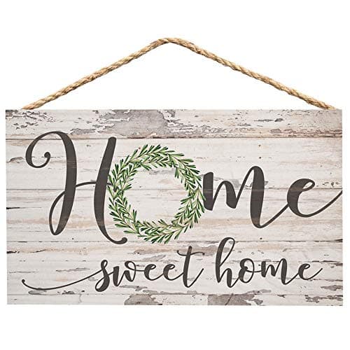 P. Graham Dunn Home Sweet Home... Mini Wall Hanging Plaque Sign