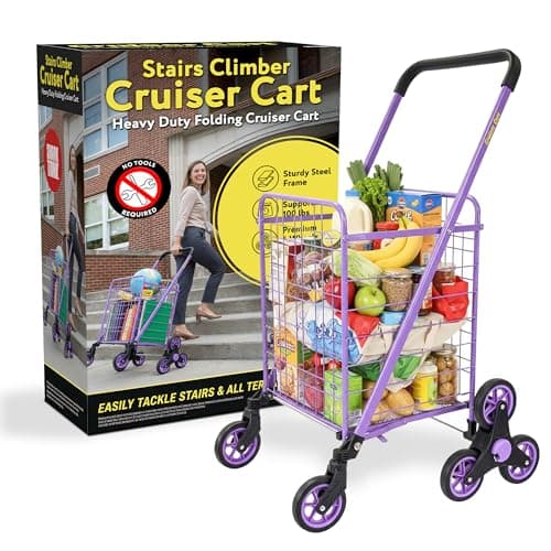 dbest Products Stair Climber C...ightweight Collapsible, Purple