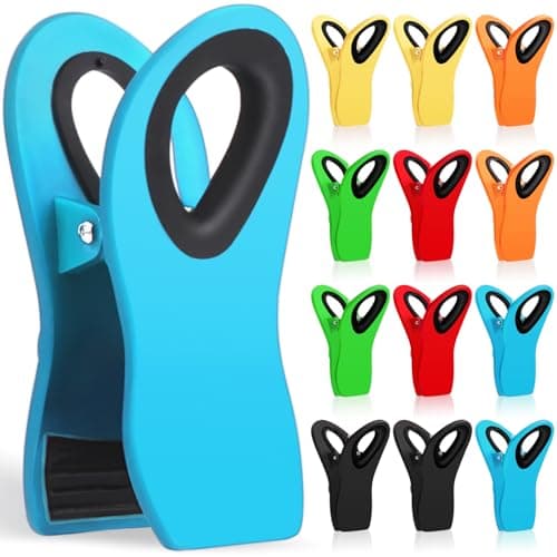 12-Pack Magnetic Chip Clips for $6.31 w/ Prime + free shipping