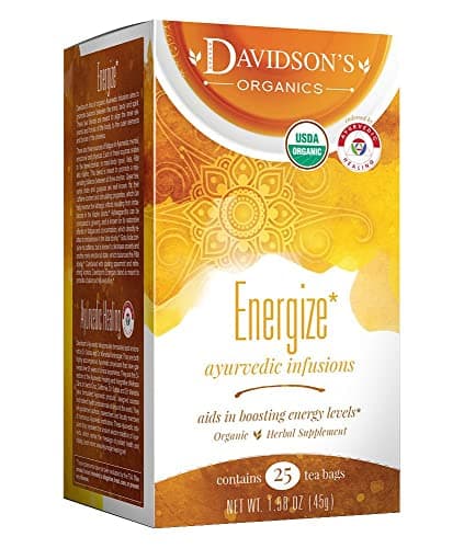 Davidson's Organics, Ayurvedic..., 25-count Tea Bags, Pack of 6