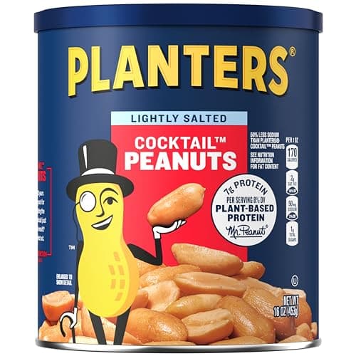 [SnS] $2.37* | 16-Oz Planters Cocktail Peanuts (Lightly Salted) at Amazon