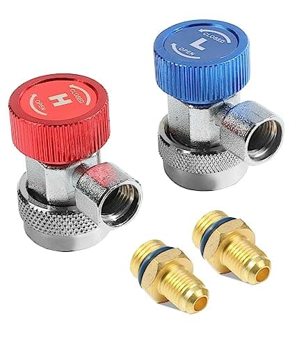 Yakefly R134a Adapter Fitting 2-Pack for $6 + free shipping w/ Prime