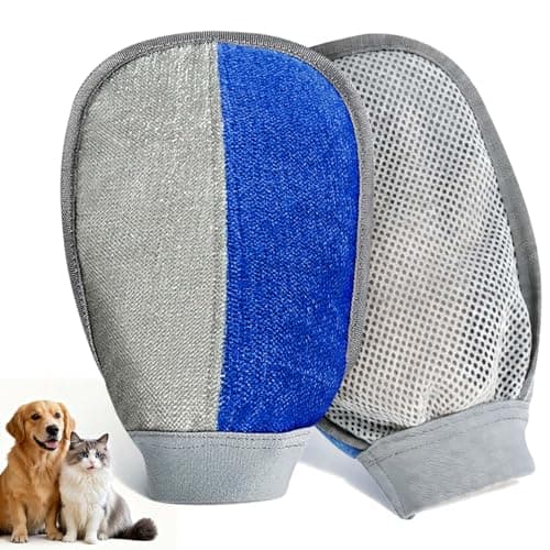 Huvamind Pet Hair Remover for Laundry,Pet Hair Removal Glove,Fast and Easy Cleaning for Sofas,Clothes,Pet Beds Soft,Pet Bed for Dogs and Cats, Pet Parents, 1 Pack-Blue Grey
