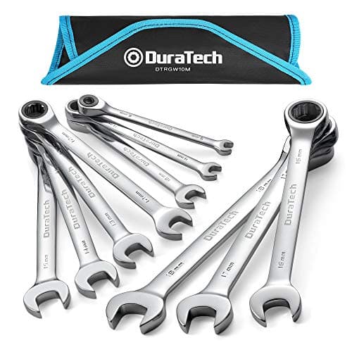 DuraTech 10-Piece Ratcheting Wrench Set for $24 + free shipping