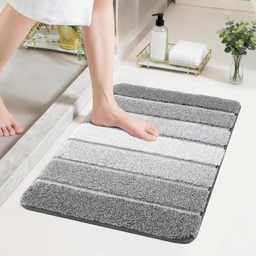 COSY HOMEER 24" x 17" Ultra Soft Absorbent Bath Rug Mat From $5.60
