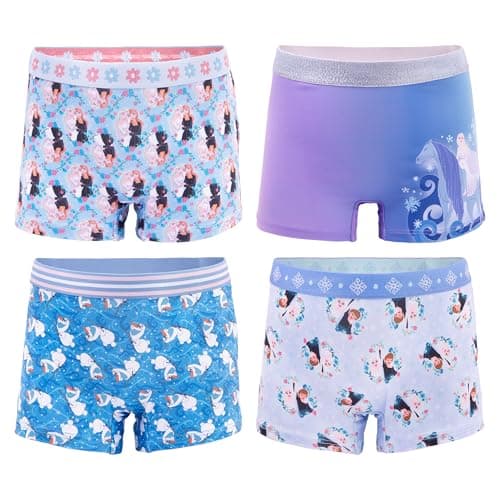 Disney Frozen Underwear available in Brief Panties and Girl Shorts, Sizes 2/3T-10