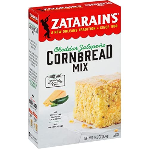 Zatarain's Cheddar Jalapeño Co...bread Mix, 12.5 oz (Pack of 6)