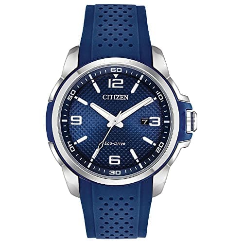 $147.30* | 44mm Citizen Men's Eco-Drive Stainless Steel Weekender Watch (Blue) at Amazon