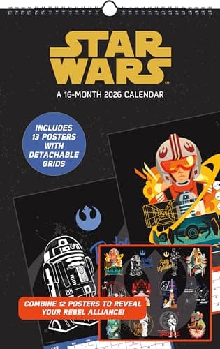 2026 Star Wars Oversized Poster Calendar