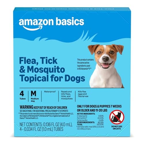 Amazon Basics Preventative Fle...s, 4 Count, Packaging May Vary