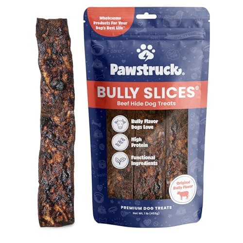 Pawstruck Bully Slices Premium... 1 lb Bag - Packaging May Vary