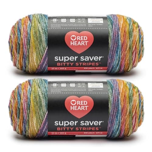 Red Heart Super Saver Bitty St...- 515 Yards - Knitting/Crochet