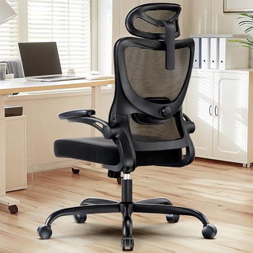 HUANUO Ergonomic High Back Office Chair with Adjustable Lumbar, 2D Headrest & 3D Armrests $63.34 + Free Shipping