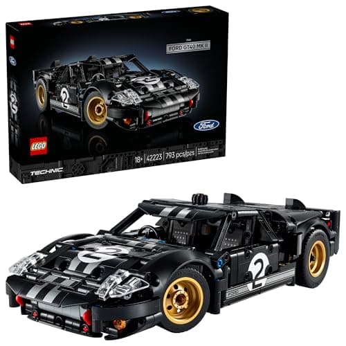 793-Pc LEGO Technic 1966 Ford GT40 MKII Race Car (42223) $60 + Free S&H