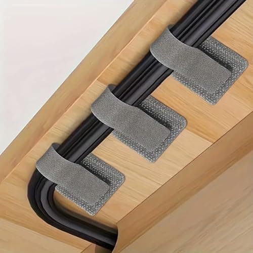 10-Piece Cable Organizer for $3 + free shipping w/ $25