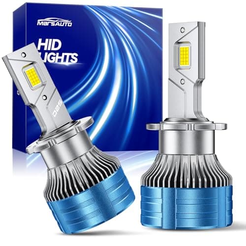 Marsauto D2S Bulbs, 6000K Whit... and Play Fog Light, Pack of 2