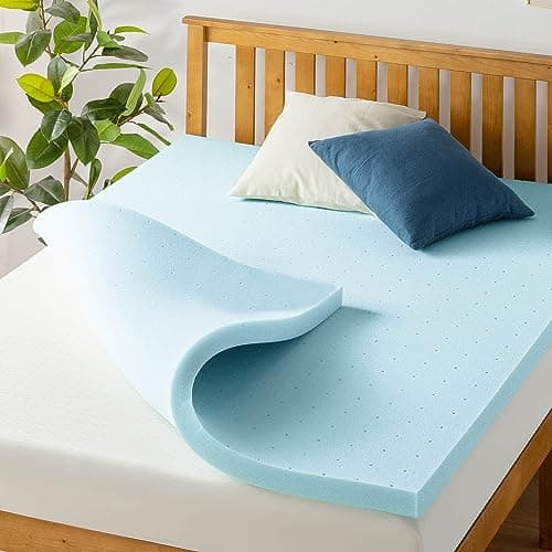 Best Price Mattress 1.5 Inch V...tified, Dorm Essentials, Queen
