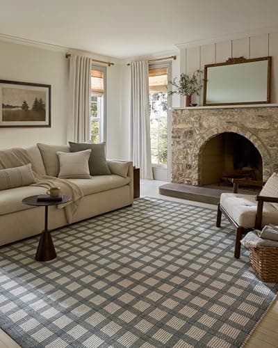 Loloi Magnolia Home by Joanna ...lue/Ivory 9'-3" x 13' Area Rug