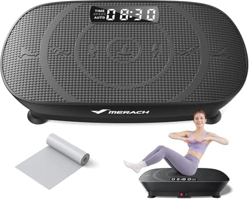 MERACH Pro Vibration Plate Exercise Machine (400lb Capacity) $49.50 + Free S&H