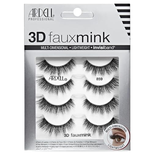 Ardell 3D Faux Mink Lashes – L...aux Mink Demi Wispies, 4 Pairs