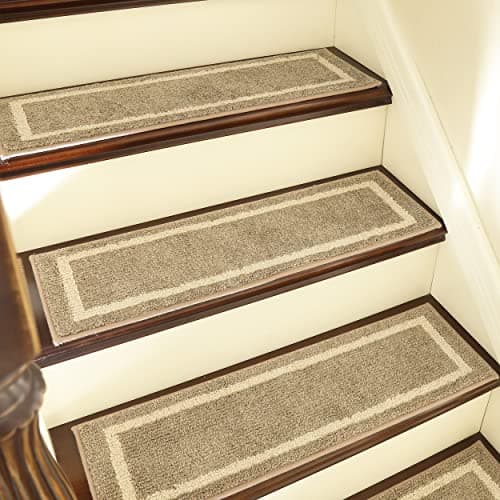 4-Piece 8"x28" COSY HOMEER Soft Non-Slip Stair Treads for Wooden Steps (Various) $11 + Free Shipping w/ Prime or orders $35+