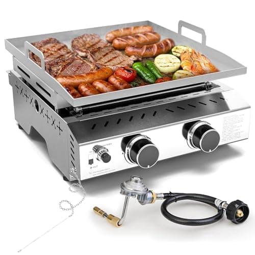 COWSAR 3-Burner Portable Tabletop Grill: 16K BTU $43, 24K BTU $55 + Free S/H