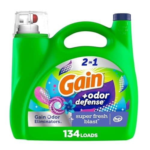 Gain Odor Defense Liquid Laund...ent Liquid Soap, HE compatible