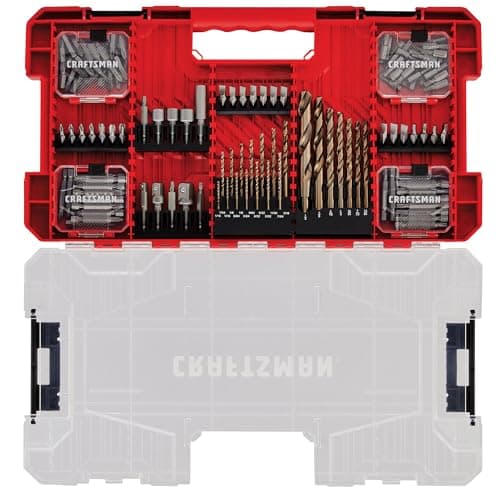 150-Piece CRAFTSMAN Drill/Driver Bit Set $39.99 + Free Shipping