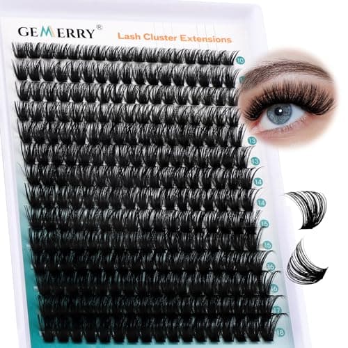 Gemerry Fluffy Cluster Lashes Extensions for $4 + free shipping w/ Prime