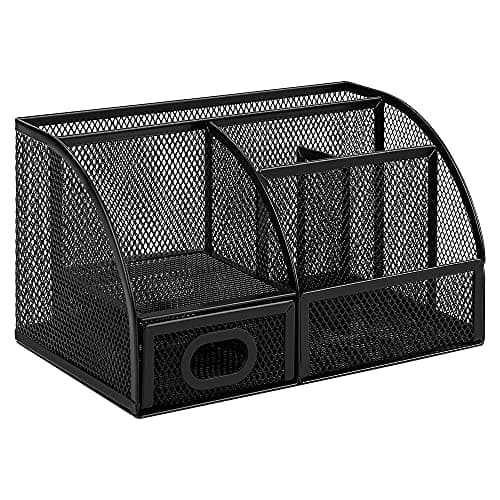 Amazon Basics Pen Holder and Desk Organizer for $11 + free shipping w/ Prime