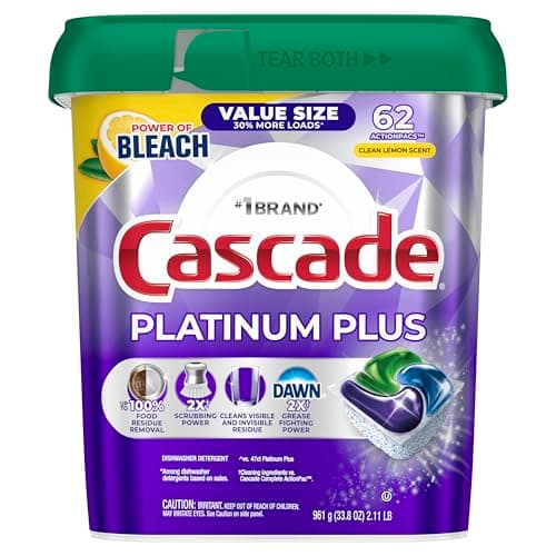 Over 180 Cascade Platinum Plus Dishwasher Pods Just $38 Shipped After Rebate + Free $15 Amazon Credit