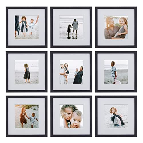 Sheffield Home 9 Piece Gallery...atted to 8x8 in. (Matte Black)