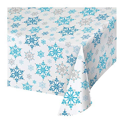 Creative Converting All Over P...r, 54 x 102", Snowflake Swirls