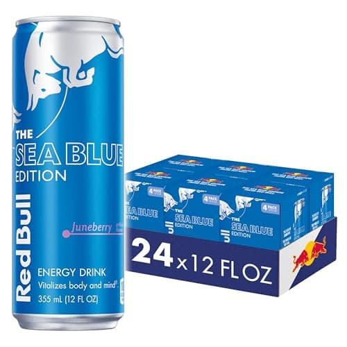 Red Bull Sea Blue Edition Ener...Pack of 24 Cans (6 Packs of 4)