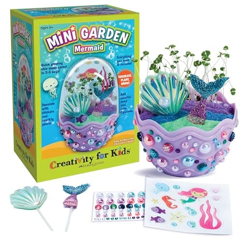 Creativity for Kids Mini Garden Terrarium Kit (Mermaid) $5.27 + Free Shipping w/ Prime or on $35+