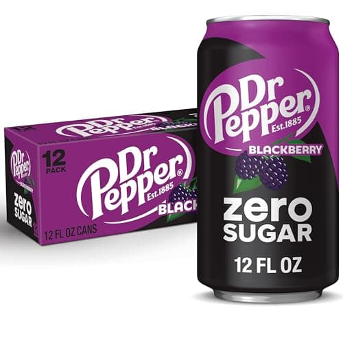 $5 | 12-Pack 12-Oz Dr Pepper Blackberry Zero Sugar at Amazon (41.7￠ each)