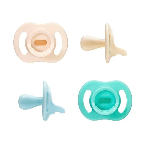 Tommee Tippee Ultra-Light Stay... Silicone Design, 0-6m, 4 Pack