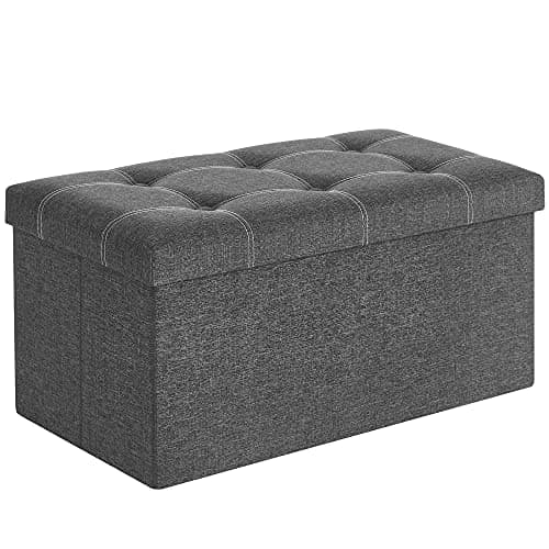 SONGMICS Mazie Collection - 30... Bedroom, Dark Gray ULSF001G01