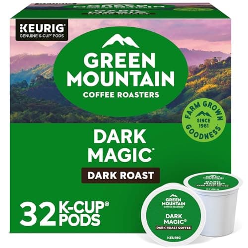 Green Mountain Coffee Roaster ...s, Dark Roast Coffee, 32 Count