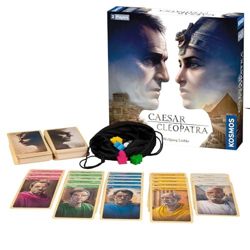 Thames & Kosmos Caesar & Cleopatra Historical Tactical Two-Player Card Game $9.30 + Free Shipping w/ Prime or on $35+