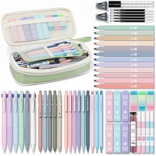 Four Candies 56-Piece School Supplies Set for $23 + free shipping w/ Prime