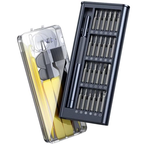 AXTH 38-in-1 Precision Screwdriver Set w/ Bearing Steel Bits $5.40