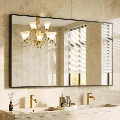 DUMOS Bathroom Mirror for Over...0" Rectangle Wall Mount Mirror